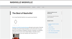 Desktop Screenshot of nashvillenashville.com