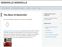 Tablet Screenshot of nashvillenashville.com